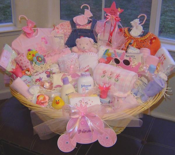 Baby Girl Gift Ideas Pinterest
 Gift Basket baby ideas Pinterest