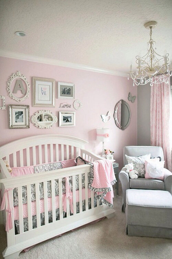 Baby Girl Nursery Decor
 33 Cute Nursery for Adorable Baby Girl Room Ideas