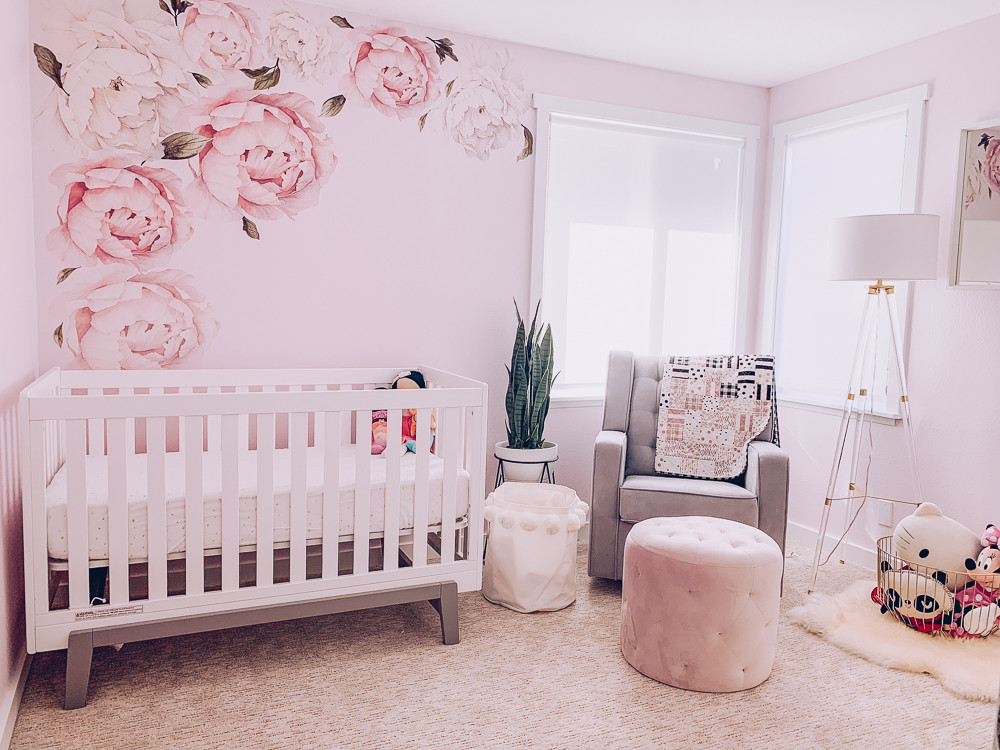 Baby Girl Nursery Decor Ideas
 girly pink nursery decor I am Style ish