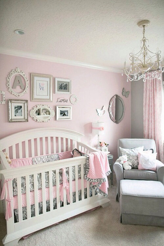 Baby Girl Nursery Decor Ideas
 33 Cute Nursery for Adorable Baby Girl Room Ideas