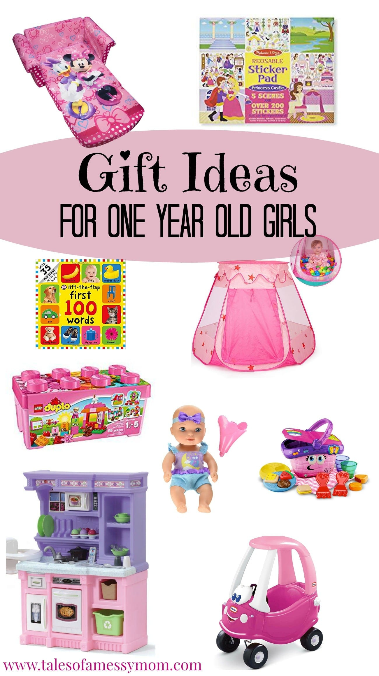 Baby Girl One Year Old Gift Ideas
 Gift Ideas for e Year Old Girls Tales of a Messy Mom