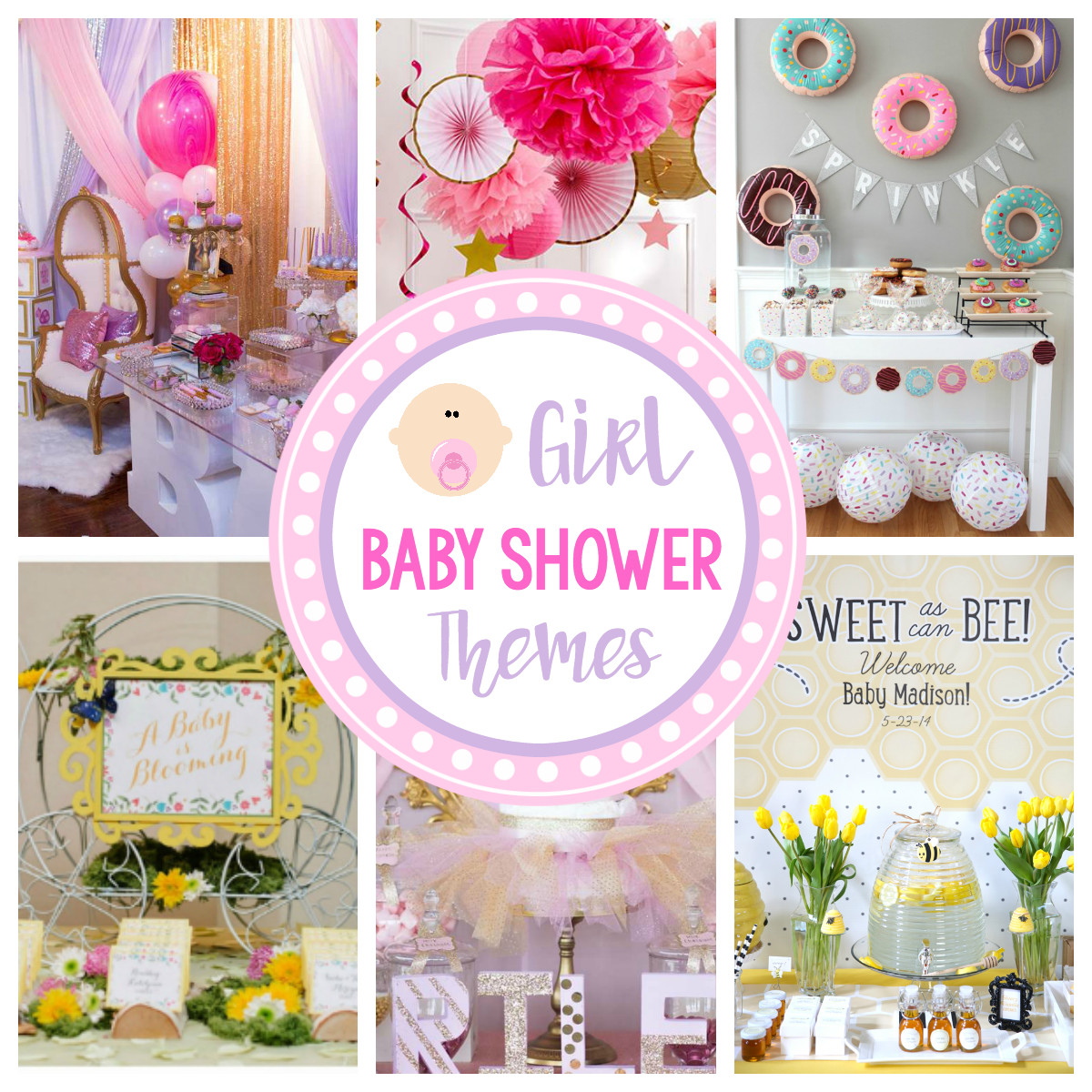 Baby Girl Shower Decor
 Cute Girl Baby Shower Themes & Ideas – Fun Squared