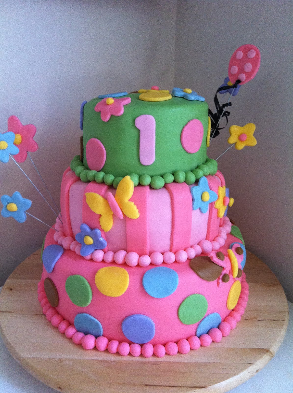 Baby Girls 1St Birthday Cake
 Sweetness by D 1st Birthday Cakes for girls