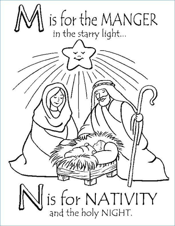 Baby Jesus Coloring Pages Printable Free
 Baby Jesus In A Manger Coloring Pages at GetColorings