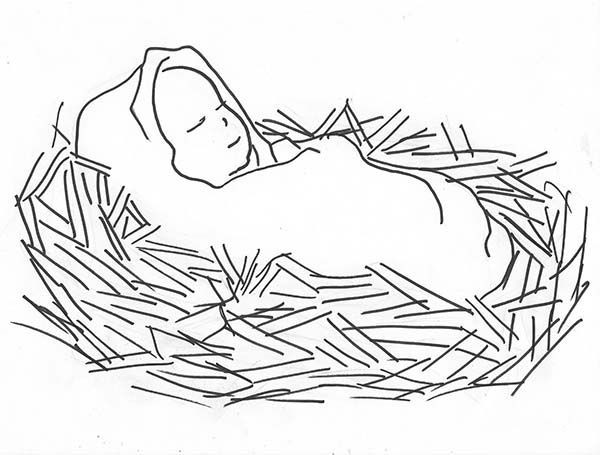 Baby Jesus Coloring Pages Printable Free
 19 best Winter Wonderland images on Pinterest
