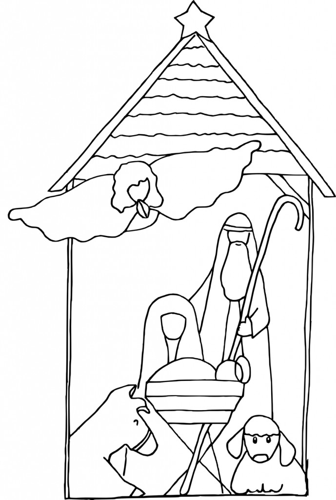 Baby Jesus Coloring Pages Printable Free
 Baby Jesus Coloring Pages Best Coloring Pages For Kids