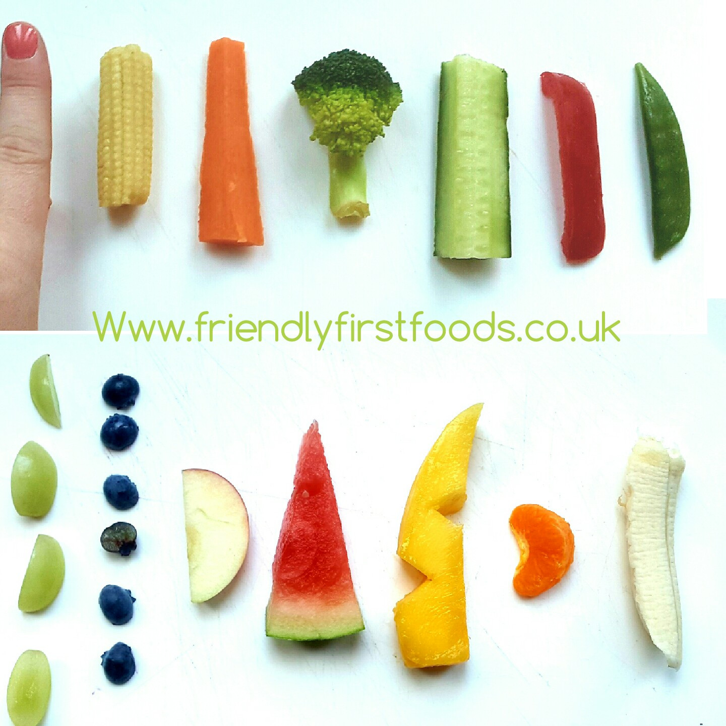 Baby Led Weaning Recipes 10 Months
 Finger food size guide and a really useful banana hack