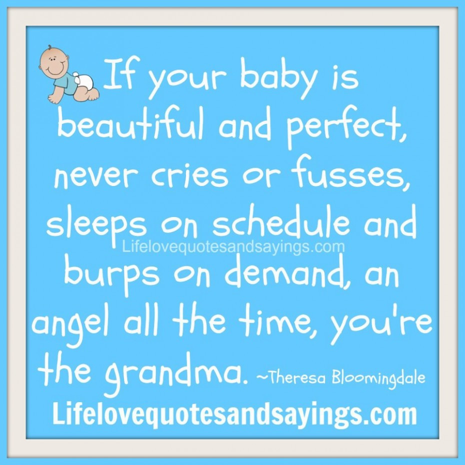 Baby Love Quote
 Baby Love Quotes And Sayings QuotesGram