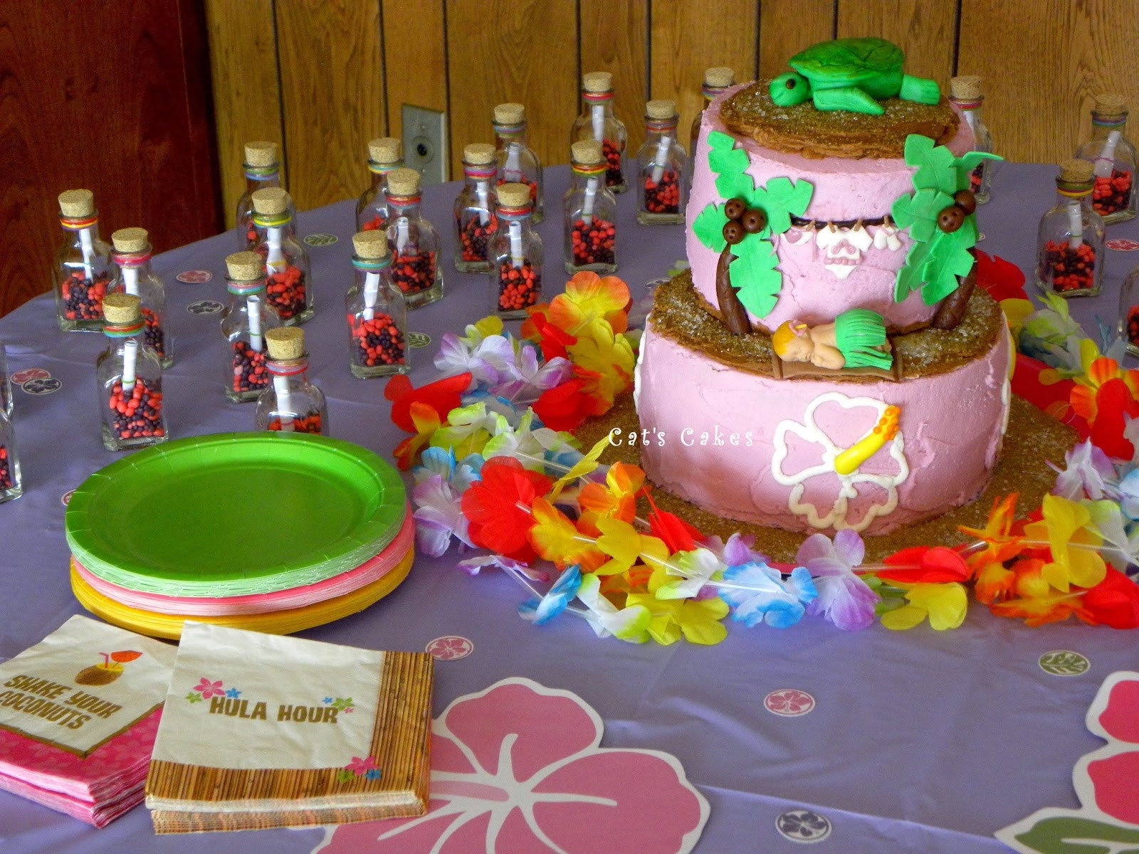 Baby Luau Party
 Cat s Cakes Luau Baby Shower