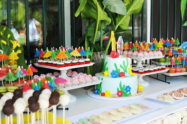 Baby Luau Party
 Summer Hawaiian Baby Shower Ideas