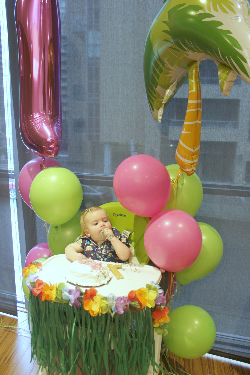 Baby Luau Party
 A Hula Good Time Hawaiian Luau Inspired First Birthday