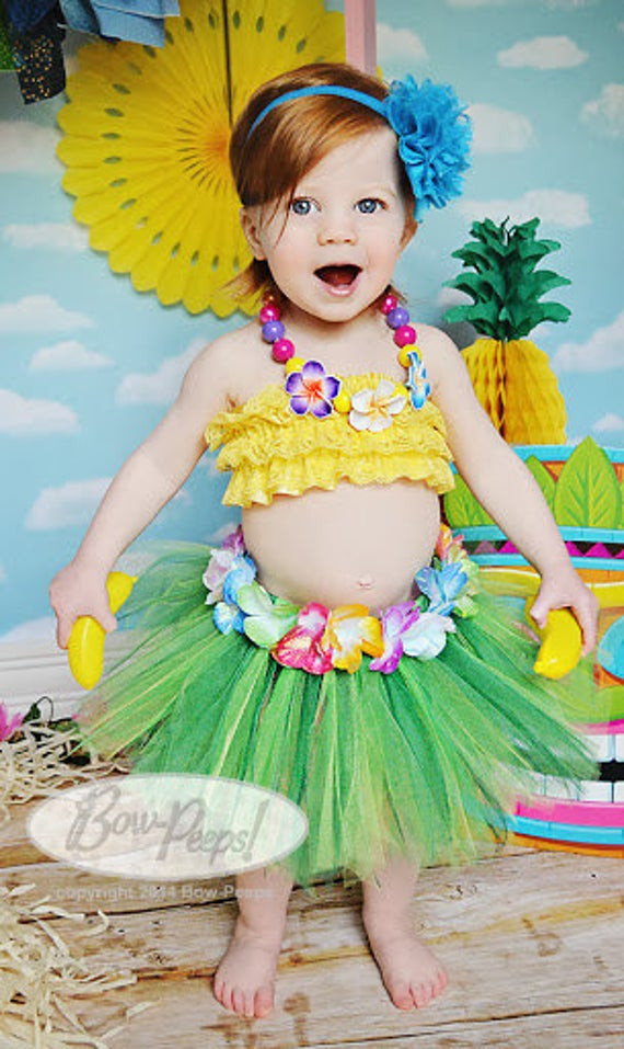 Baby Luau Party
 Items similar to Hawaiian TUTU ONLY luau party photo prop