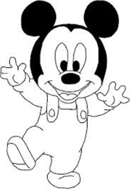 Baby Mickey Mouse Coloring Pages
 baby mickey mouse coloring pages