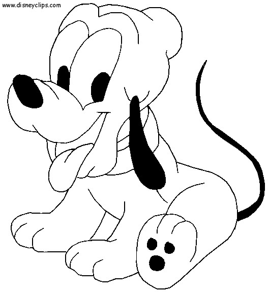 Baby Mickey Mouse Coloring Pages
 Mickey Mouse Printable Coloring Pages