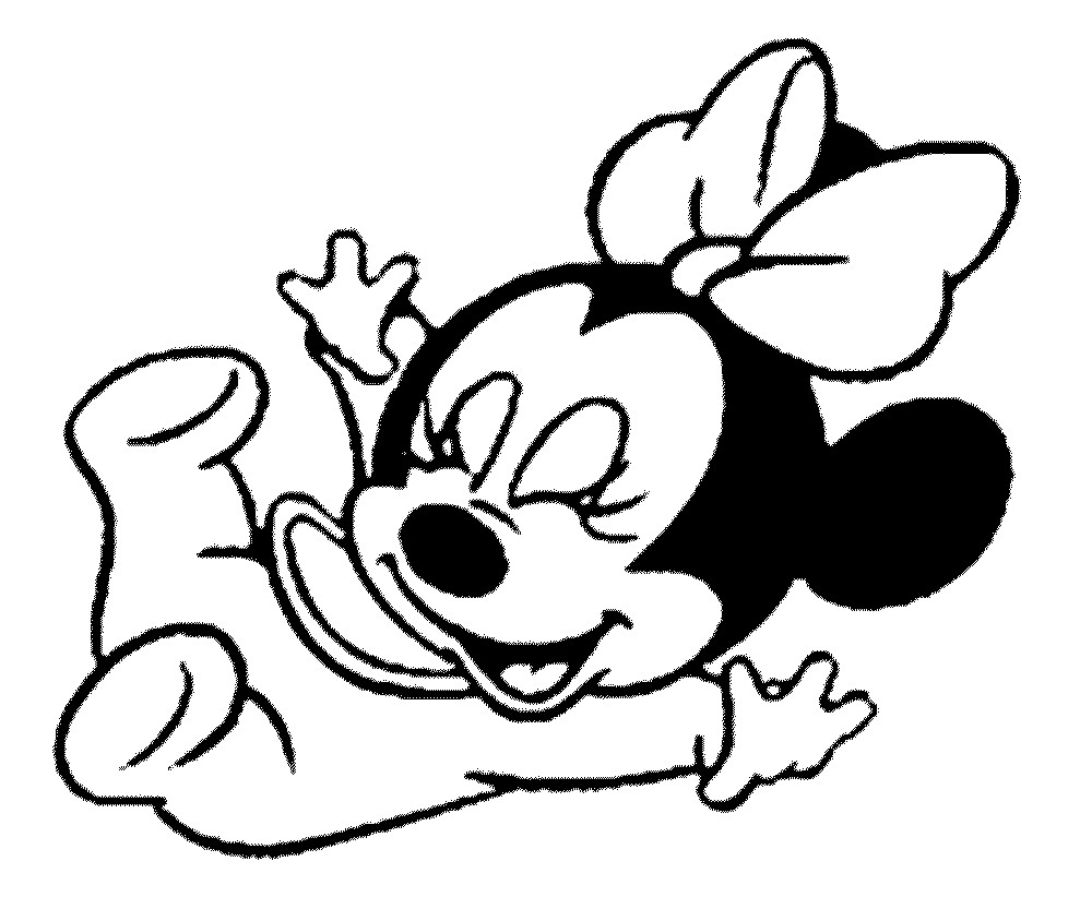 Baby Minnie Mouse Coloring Pages
 Print & Download Free Minnie Mouse Coloring Pages