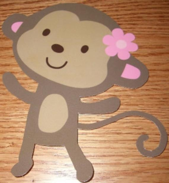 Baby Monkey Decor
 Jungle Jill shower party decorations adorable All Monkeys or