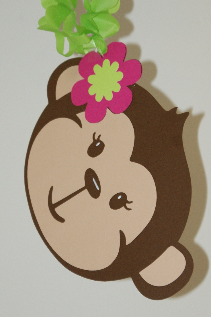 Baby Monkey Decor
 monkey decorations 28 images monkey tags and cake