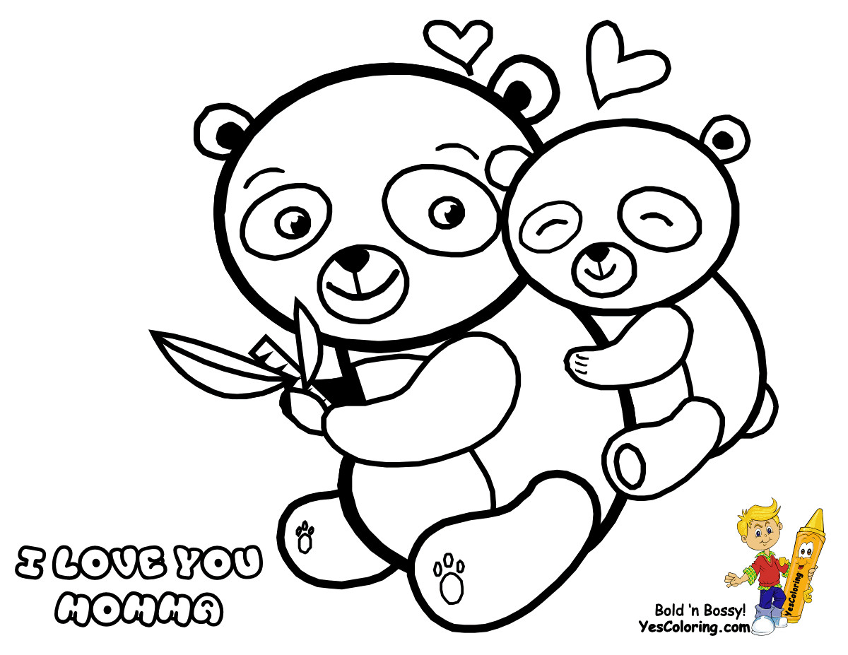 Baby Panda Coloring Page
 Cute Baby Panda Coloring Pages