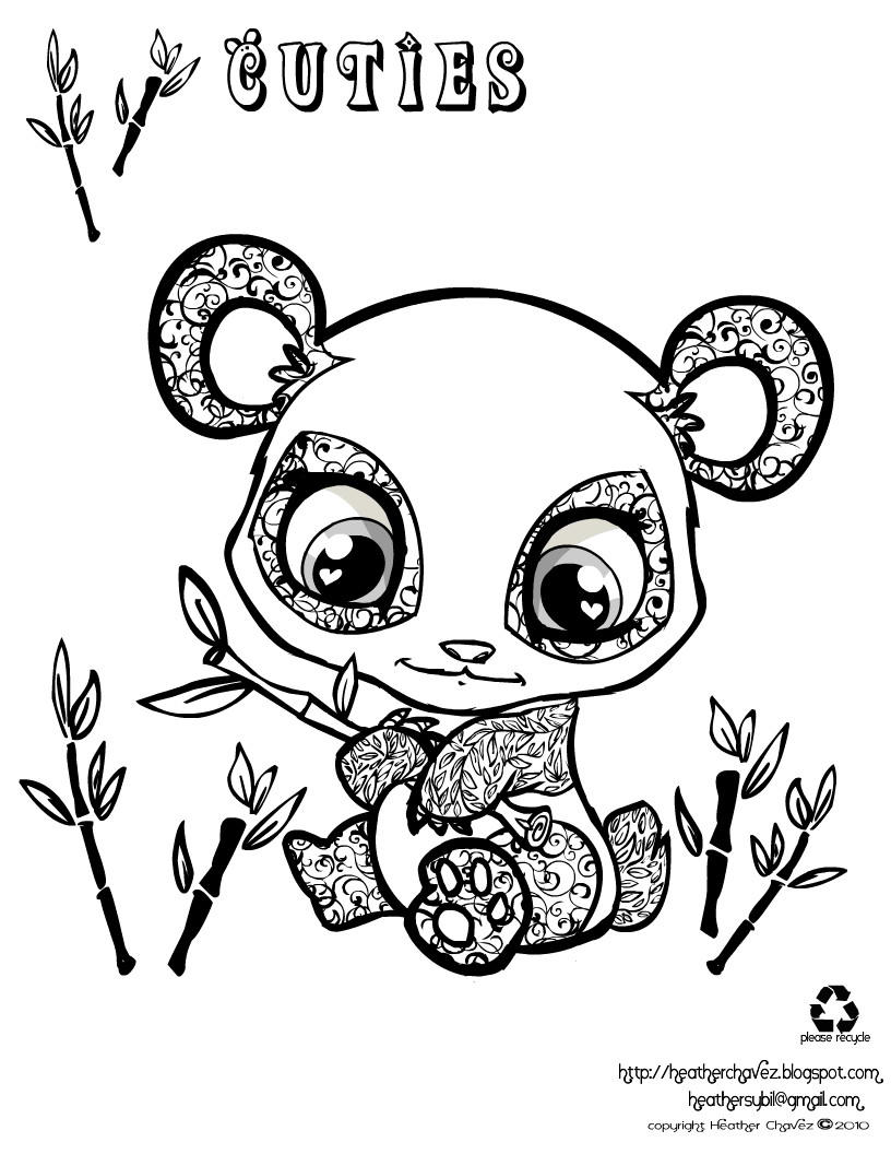 Baby Panda Coloring Page
 Baby Panda Coloring Pages