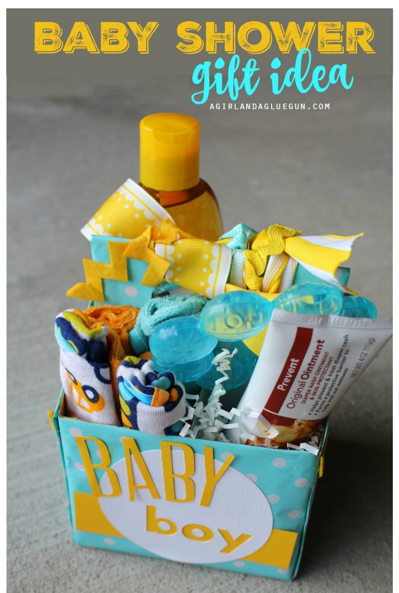 Baby Photo Gift Ideas
 Baby shower t idea A girl and a glue gun