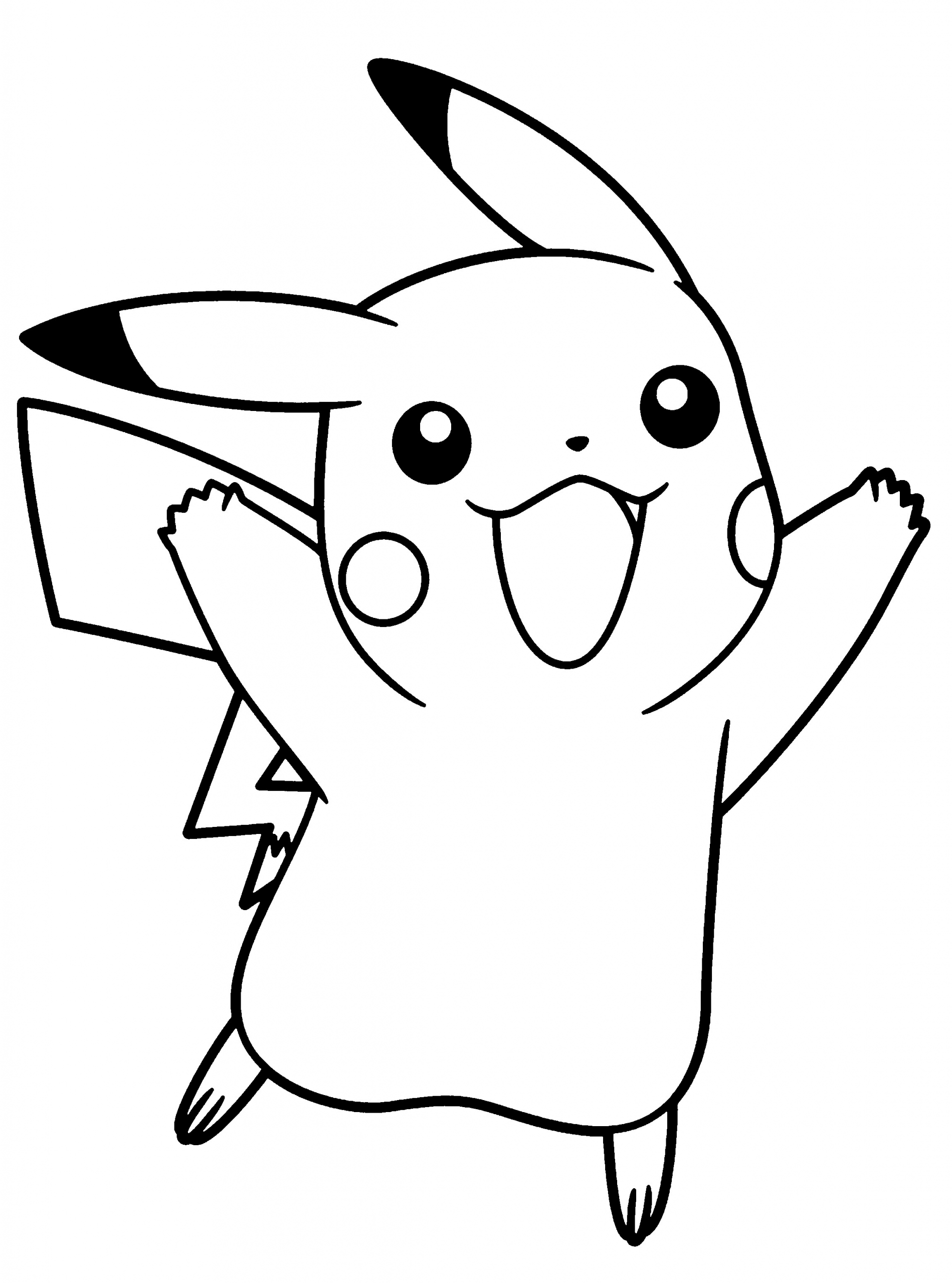 Baby Pikachu Coloring Pages
 Pikachu coloring pages to and print for free