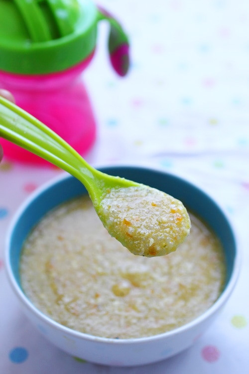 Baby Porridge Recipes
 Deluxe Baby Porridge Rasa Malaysia