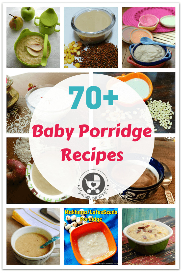 Baby Porridge Recipes
 70 Healthy Baby Porridge Recipes My Little Moppet