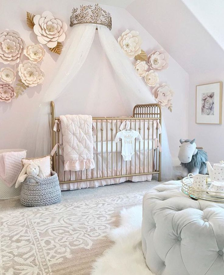 Baby Princess Room Decor
 Princess nursery ideas