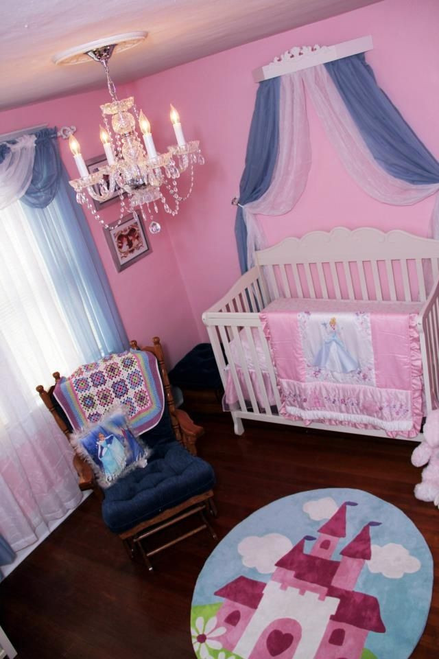 Baby Princess Room Decor
 Disney Princess Inspired Nursery