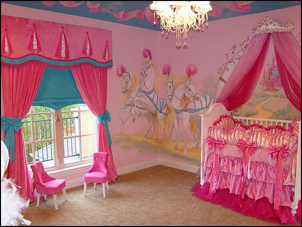 Baby Princess Room Decor
 Decorating theme bedrooms Maries Manor princess bedroom