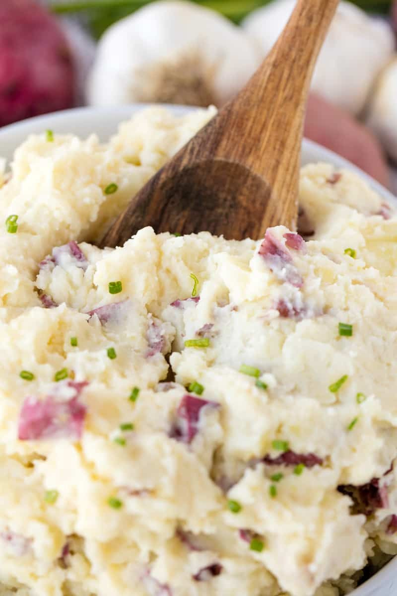 Baby Red Mashed Potatoes
 Steakhouse Style Garlic Mashed Potatoes Recipe