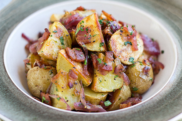 Baby Red Potato Salad Recipes
 Roasted Potato Salad with Bacon Caramelized ions and