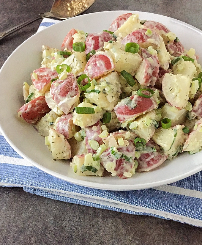 Baby Red Potato Salad Recipes
 Red Potato Salad Recipe Healthier Dishes