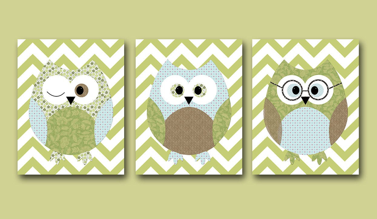 Baby Room Owl Decor
 Owl decor Owl Nursery Baby Boy Nursery Art Nursery wall art