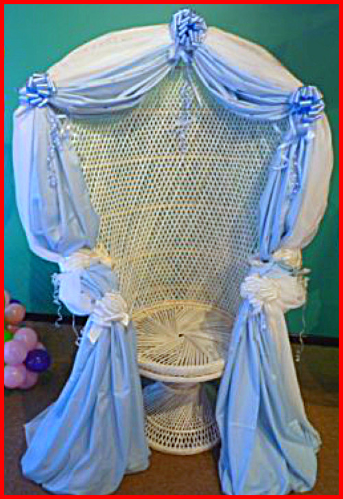 Baby Shower Chair Decoration Ideas
 How To Decorate Baby Shower Chair