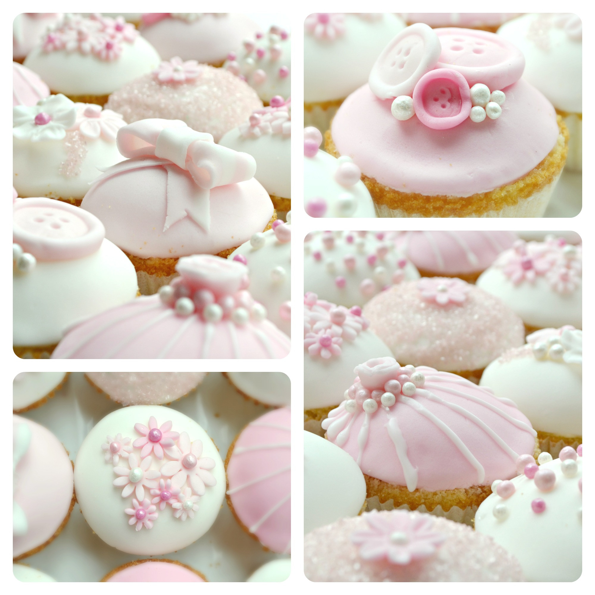 Baby Shower Cupcakes For Girls
 Tea & Doilies