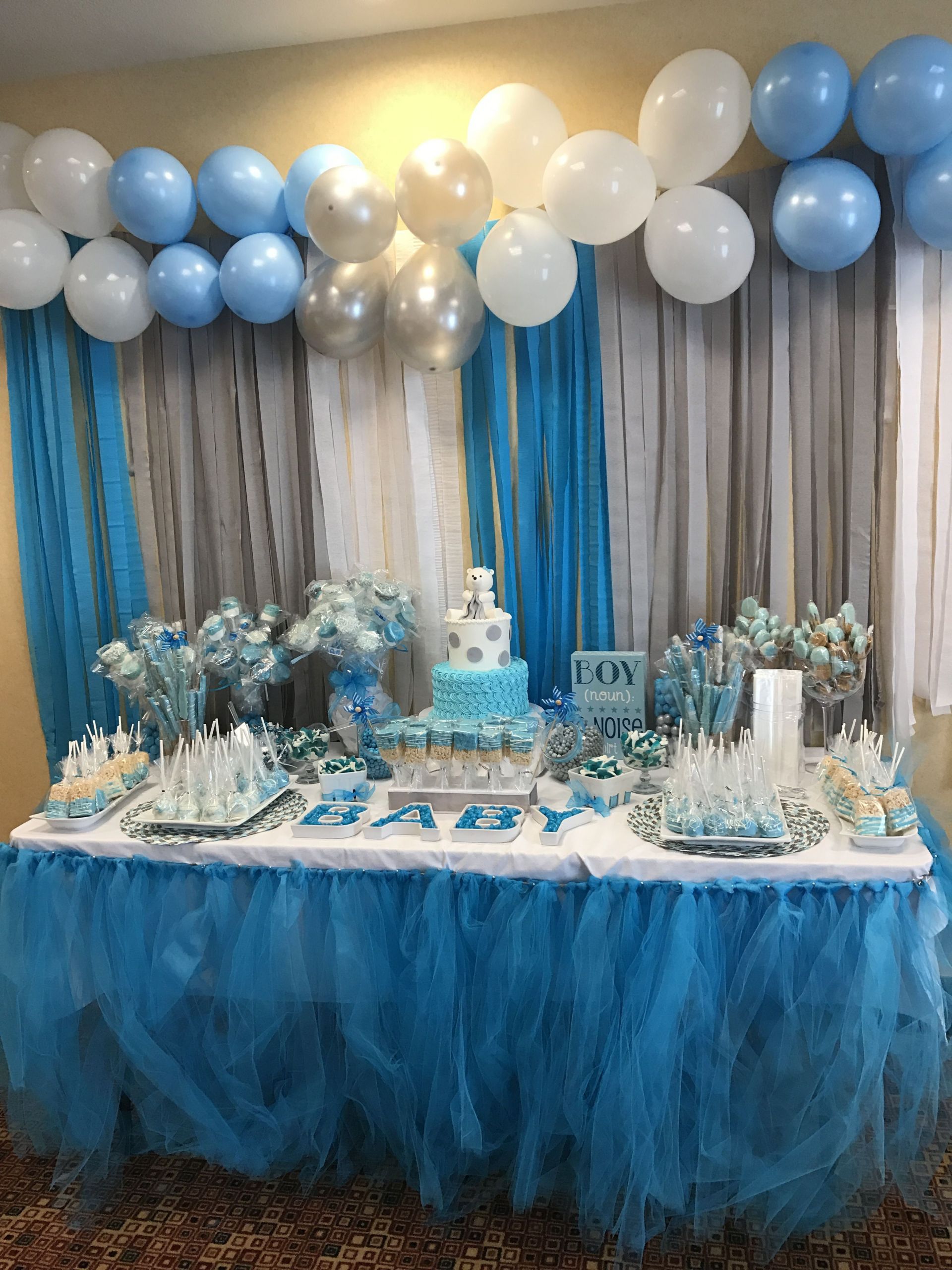Baby Shower Decorating Ideas For Boys
 Baby Boy Baby Shower