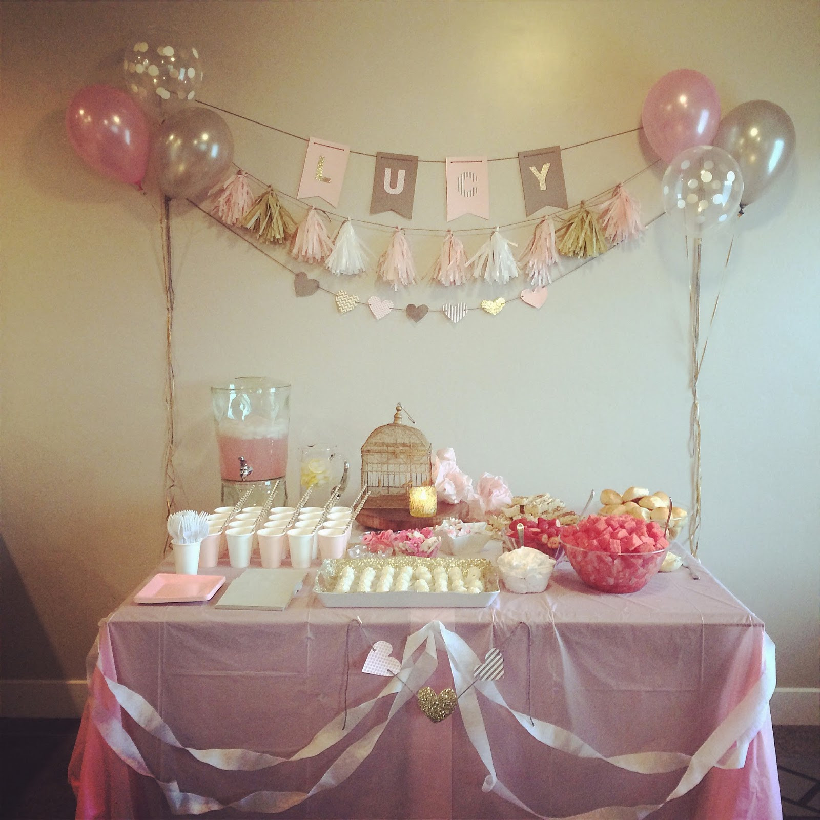 Baby Shower Decorating Ideas On A Budget
 Home with Carissa Introducing the " the Cheap" Series