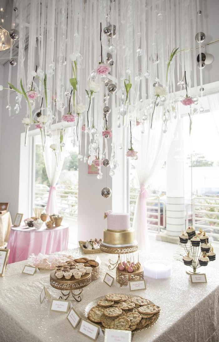 Baby Shower Decoration Ideas
 Royal Pink and Gold Baby Shower Baby Shower Ideas