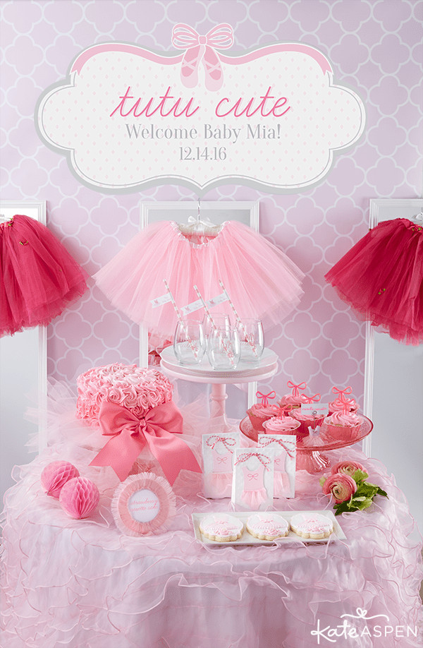 Baby Shower Decoration Ideas For Girl
 Cute Girl Baby Shower Themes & Ideas – Fun Squared