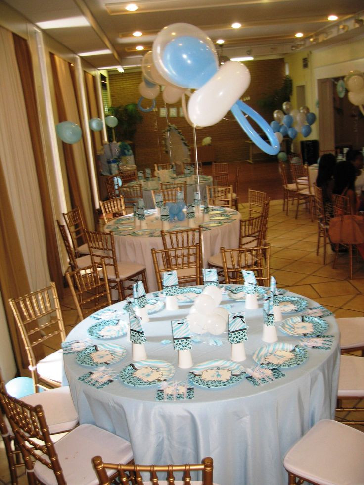 Baby Shower Decorations Ideas Pinterest
 Baby Shower Table Decor