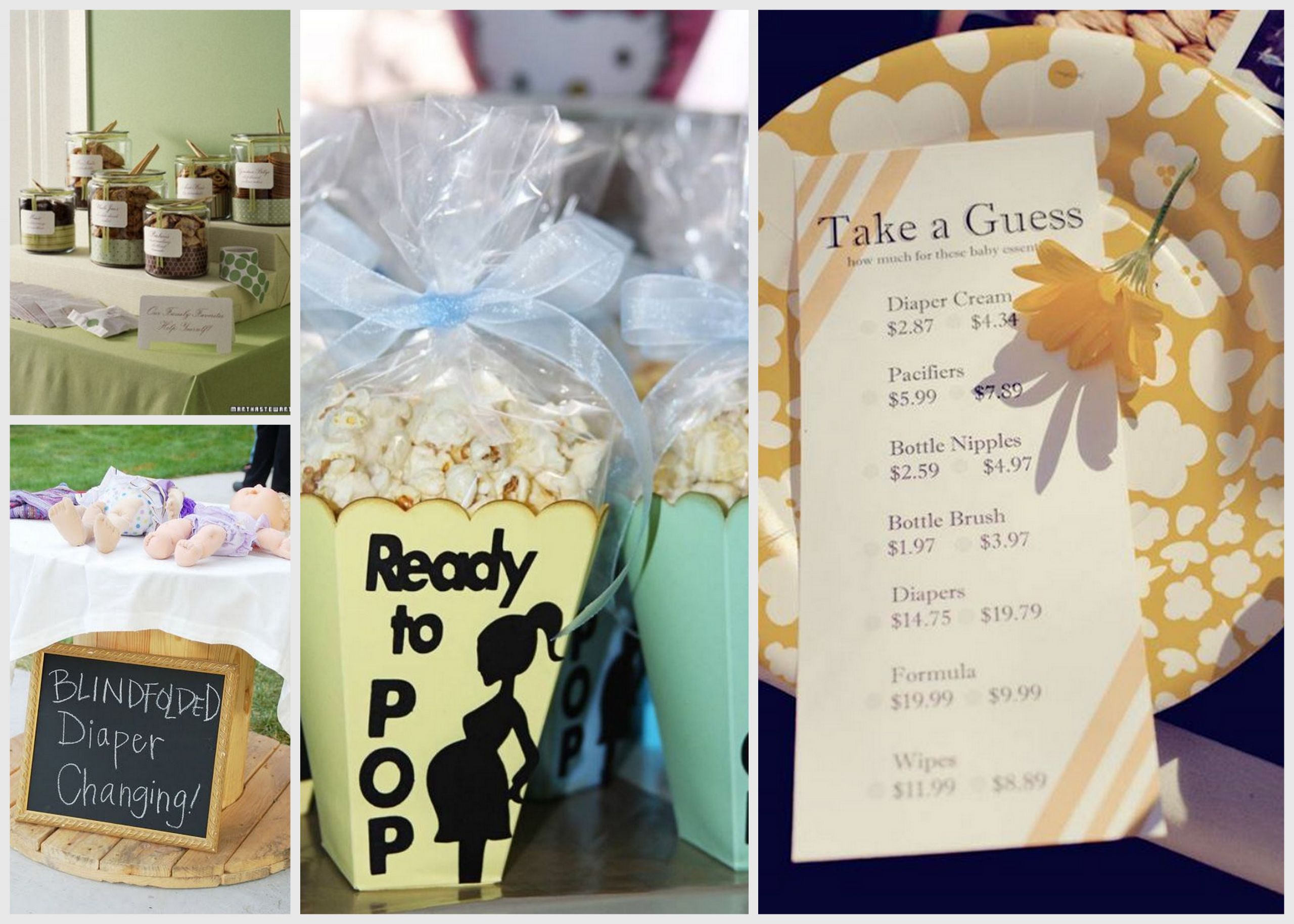 Baby Shower Games Gift Ideas Winners
 Centerpiece