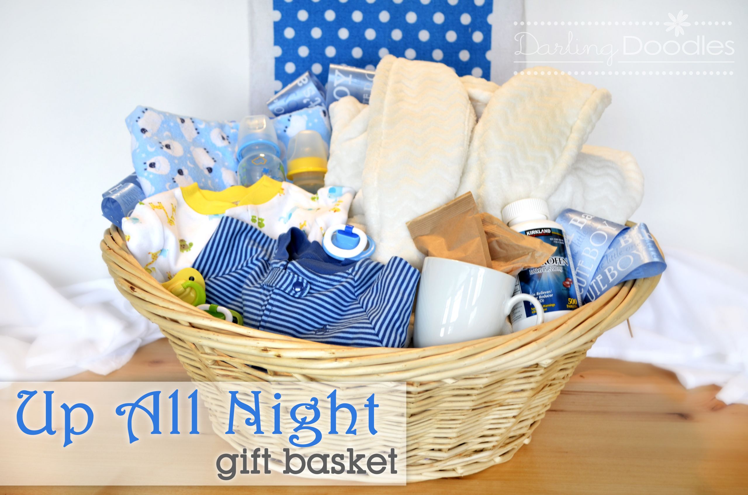 Baby Shower Gift Ideas For Mom And Dad
 Up All Night Survival Kit Darling Doodles