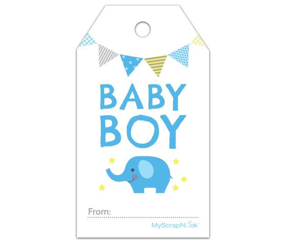 Baby Shower Gift Tag Template
 Baby shower t tags printable free Imagui