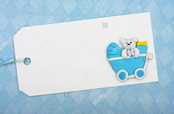 Baby Shower Gift Tag Template
 9 Baby Shower Gift Tags PSD Vector EPS