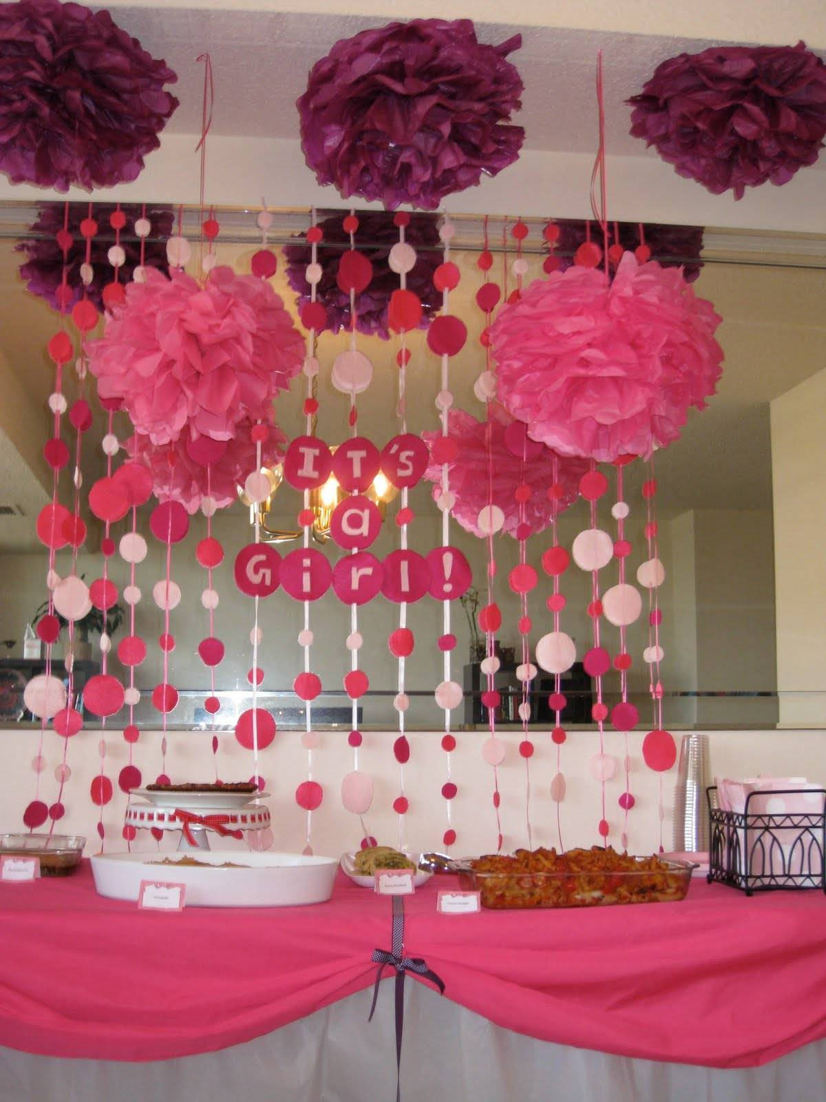 Baby Shower Girl Ideas Decorations
 Creative Baby Shower Decorating Ideas