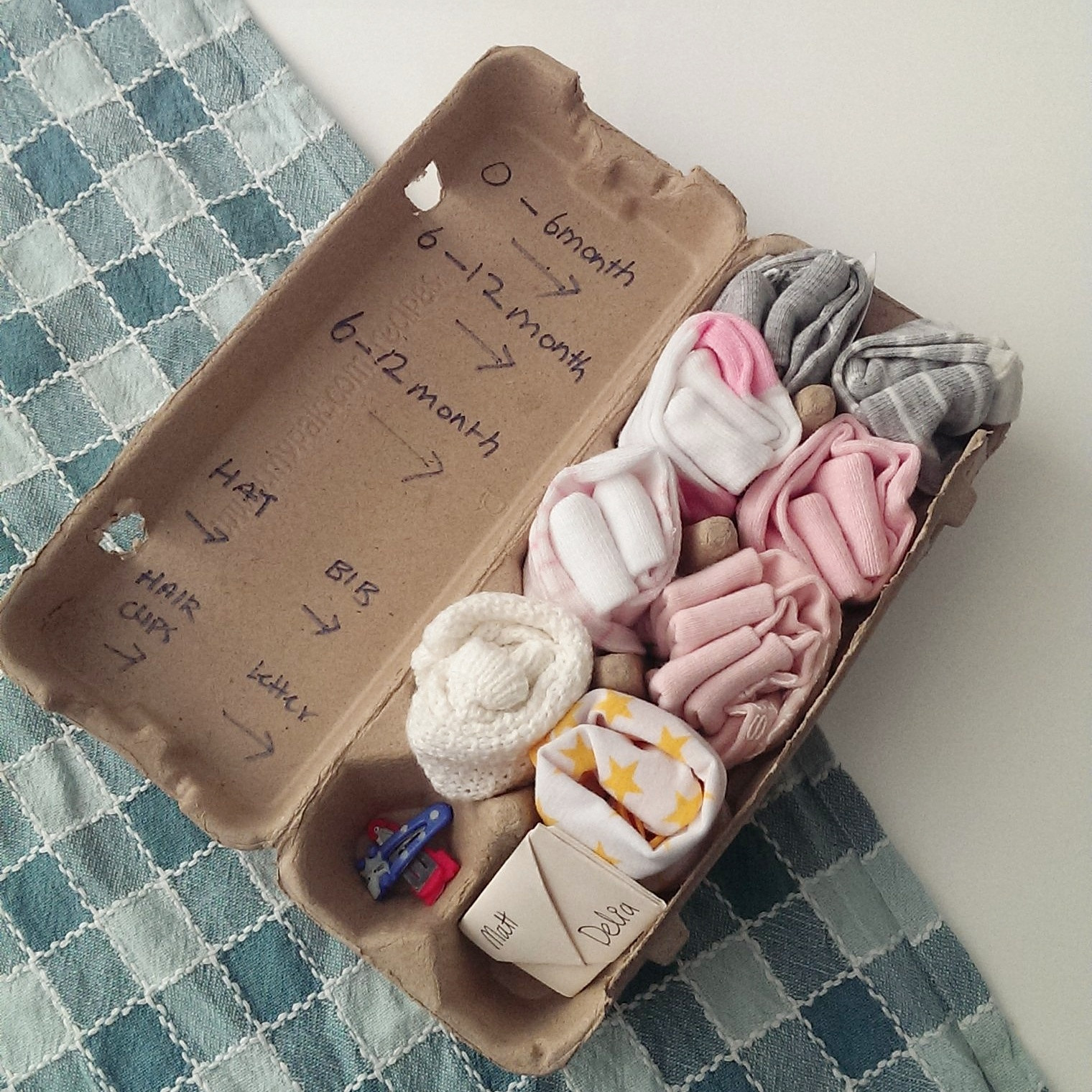 Baby Shower Homemade Gift Ideas
 D I Y Up Cycling Egg Carton Gift baby shower – Choyful