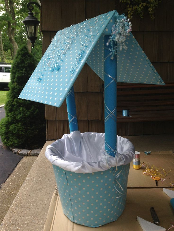 Baby Shower Wishing Well Gift Ideas
 Homemade baby shower wishing well Baby ideas