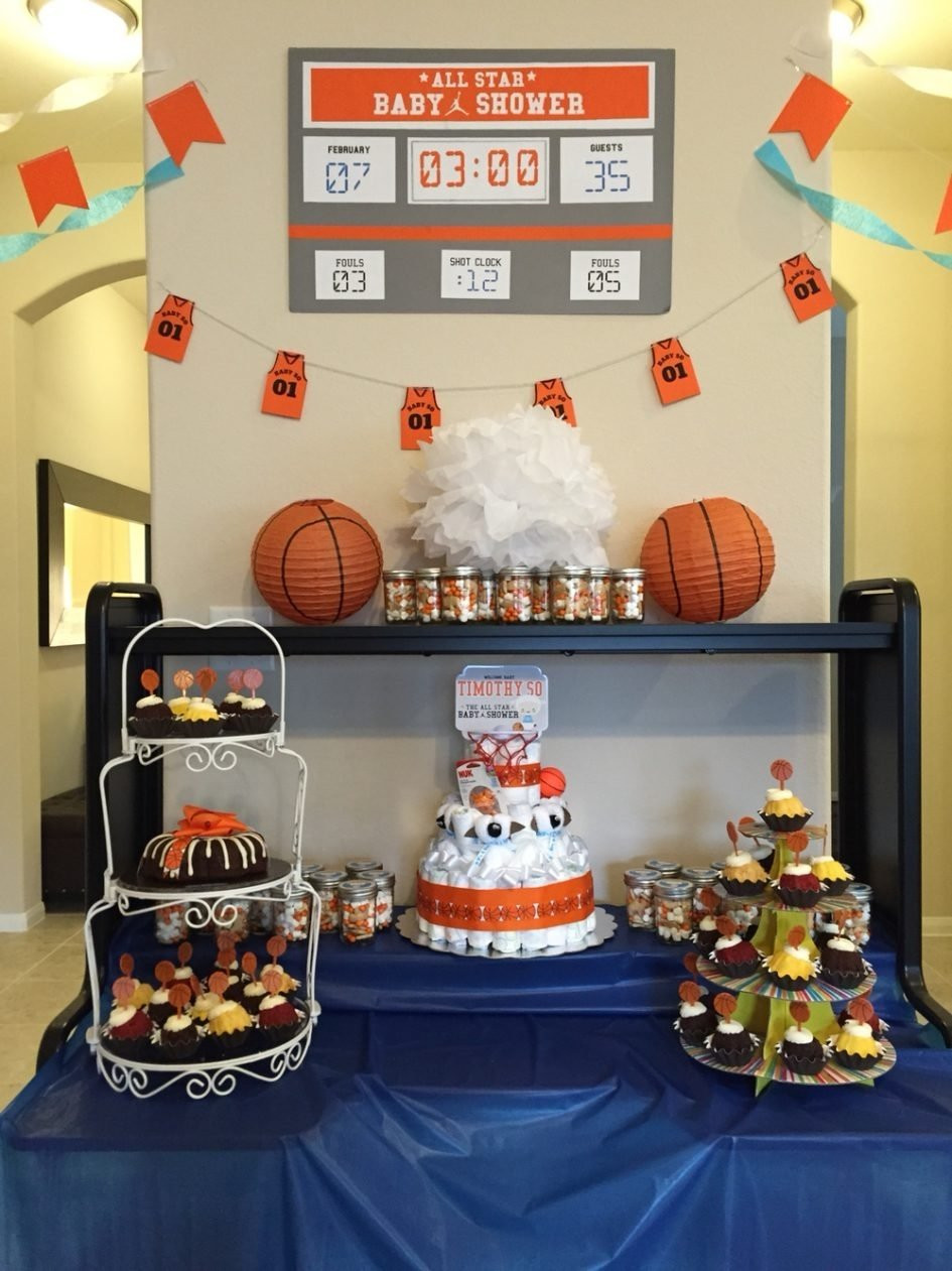 Baby Sports Decor
 10 Ideal Sports Themed Baby Shower Ideas 2019