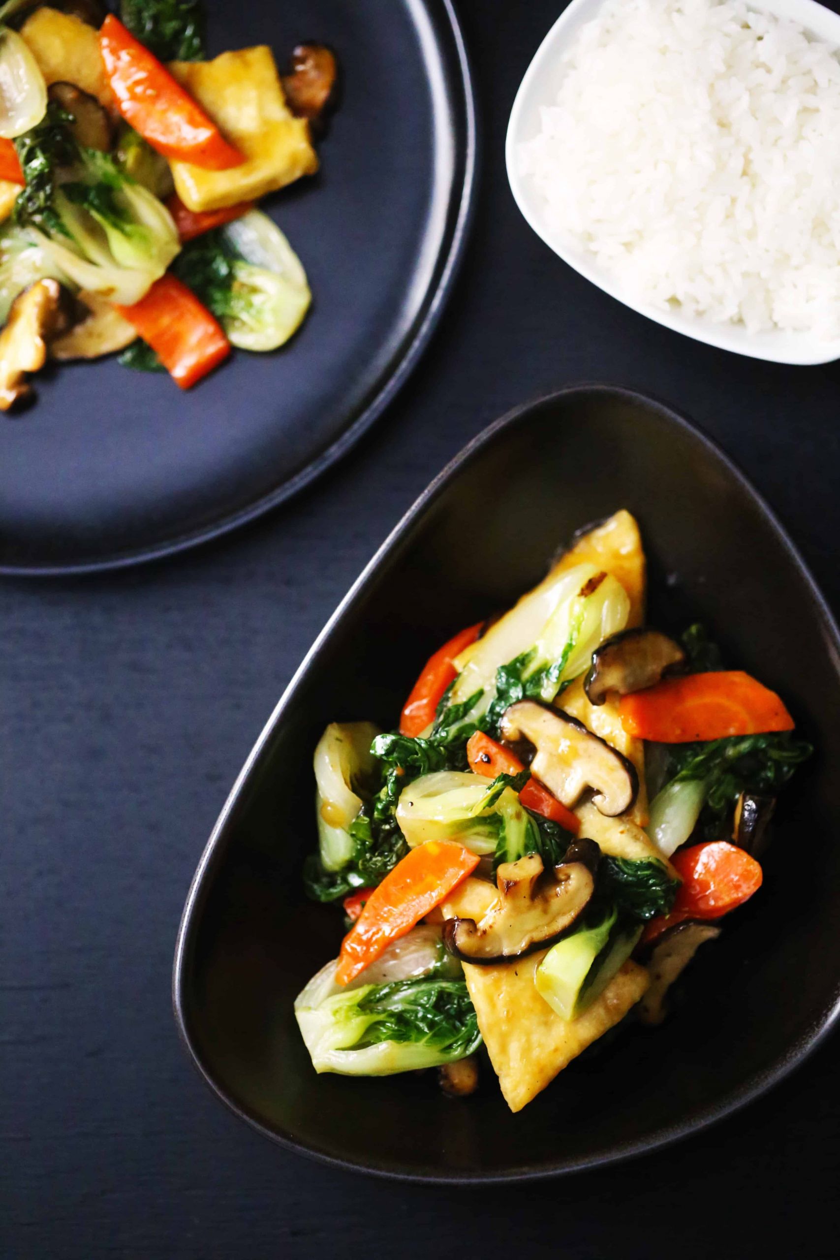 Baby Tofu Recipes
 Stir Fried Baby Bok Choy Tofu Shiitake Mushrooms